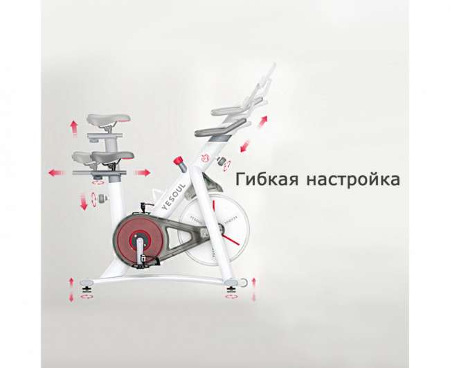 Велотренажер Yesoul BV1-W PLUS Велотренажер Yesoul BV1-W PLUS