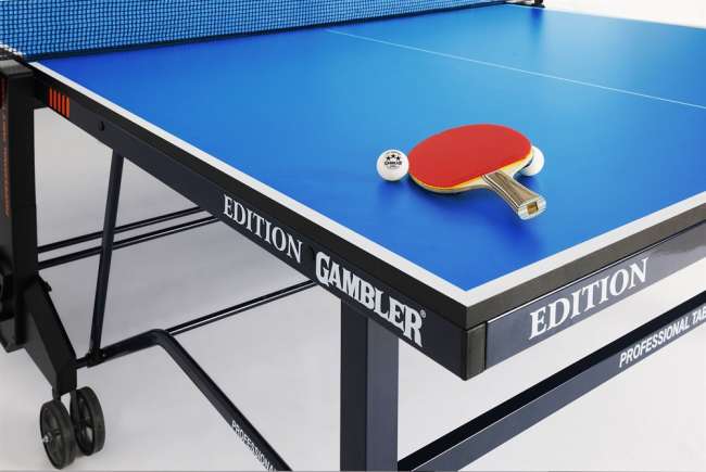 Теннисный стол GAMBLER Edition Indoor BLUE