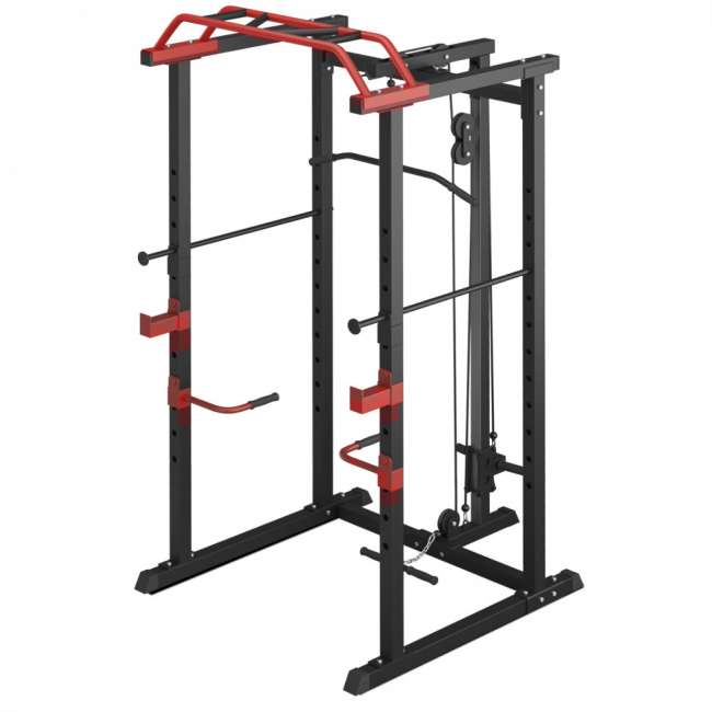 Силовая рама UNIX Fit многофункциональная с тягой (300 кг) PF300RD Силовая рама UNIX Fit многофункциональная с тягой (300 кг) PF300RD