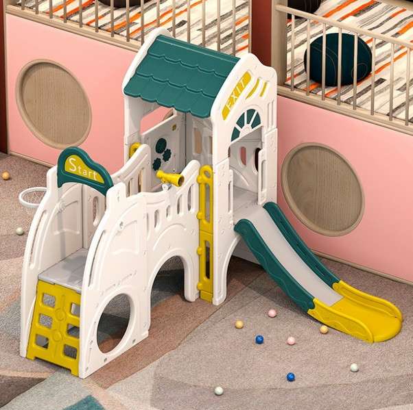 Игровой комплекс UNIX Kids Playhouse с горкой Игровой комплекс UNIX Kids Playhouse с горкой