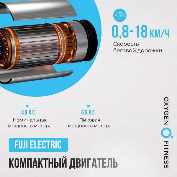 Беговая дорожка OXYGEN FITNESS PALLADIUM TFT PRO