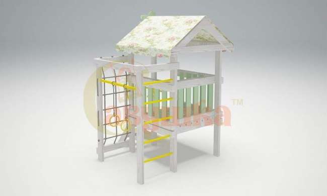 Игровой комплекс Савушка Baby 12 оливковый