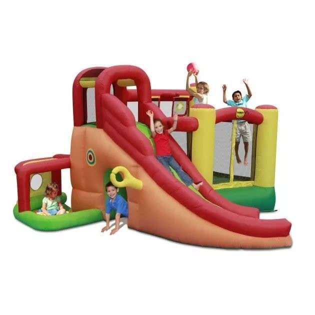 Надувной батут Happy Hop Игровой центр 11 в 1 9406N Надувной батут Happy Hop Игровой центр 11 в 1 9406N