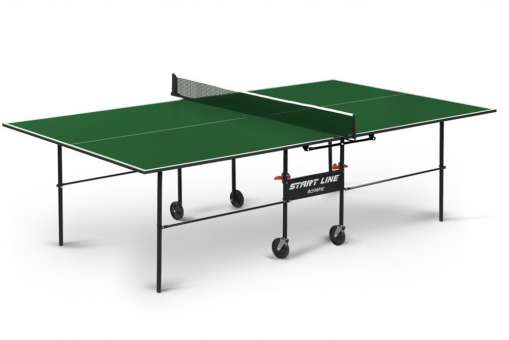Теннисный стол Start Line Olympic зеленый с сеткой