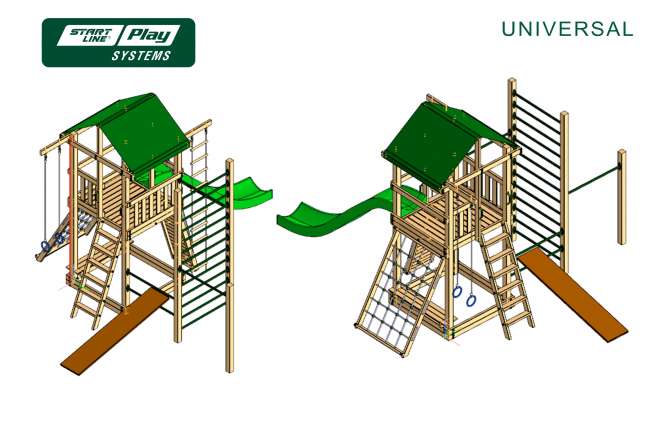 Детский городок Start Line UNIVERSAL премиум Север
