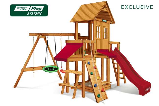 Детский городок Start Line EXCLUSIVE стандарт Детский городок Start Line EXCLUSIVE стандарт