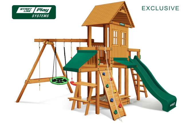 Детский городок Start Line EXCLUSIVE стандарт Детский городок Start Line EXCLUSIVE стандарт