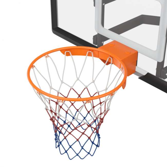Баскетбольная стойка UNIX Line B-Stand-PC 54"x32" R45 H230-305 см с платформой для противовеса