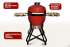 Керамический гриль-барбекю Start Grill 22 дюйма (красный) (56 см)