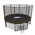 Батут с сеткой UNIX line 8 ft Black / Brown (outside)