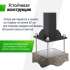 Баскетбольная стойка стационарная UNIX Line B-Stand-PC 54"x32" R45 H230-305 см поликарбонат Баскетбольная стойка стационарная UNIX Line B-Stand-PC 54"x32" R45 H230-305 см поликарбонат