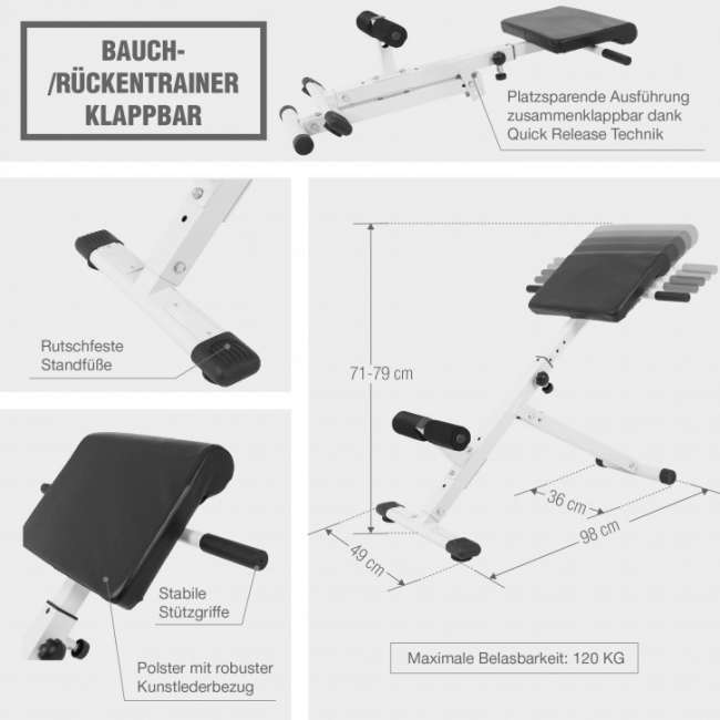 Гиперэкстензия DFC SJ1007 складная