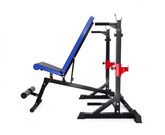 Скамья для жима со стойками DFC Pro Fitness JD0784 Скамья для жима со стойками DFC Pro Fitness JD0784