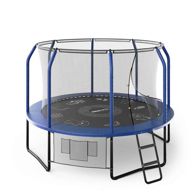 Батут UNIX line SUPREME GAME 10 ft Blue Батут UNIX line SUPREME GAME 10 ft Blue