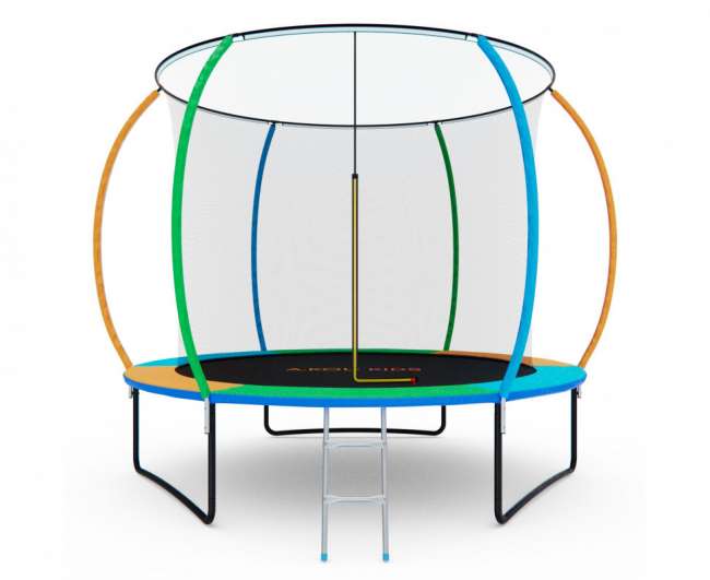 Батут с сеткой DFC A.KOU KIDS 10 ft с лестницей