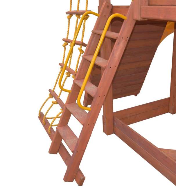 Игровая площадка PlayGarden SkyFort стандарт со спиральной горкой Игровая площадка PlayGarden SkyFort стандарт со спиральной горкой