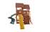 Игровая площадка PlayGarden SkyFort стандарт со спиральной горкой Игровая площадка PlayGarden SkyFort стандарт со спиральной горкой