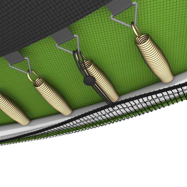 Батут с сеткой UNIX line Simple 10 ft Green inside
