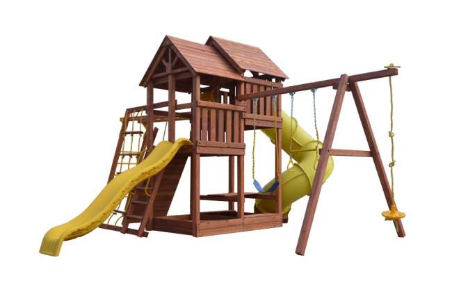 Игровая площадка PlayGarden SkyFort Deluxe II с рукоходом Игровая площадка PlayGarden SkyFort Deluxe II с рукоходом