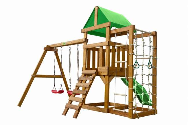 Детская игровая площадка Babygarden Play 9 светло-зеленая