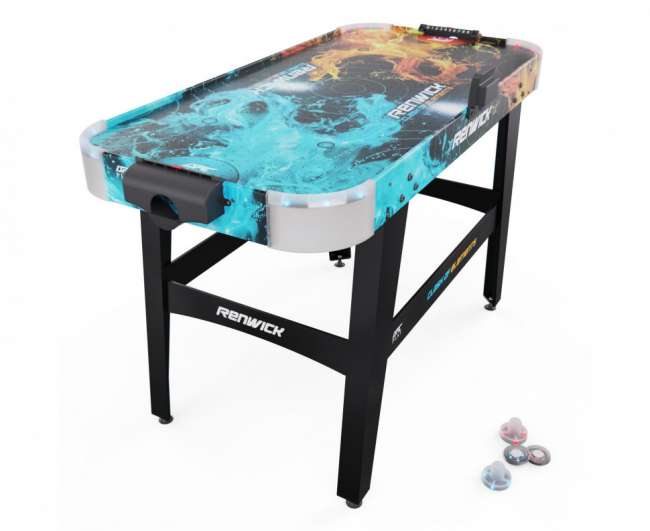 Игровой стол аэрохоккей DFC RENWICK 54" LED 4,5 ft
