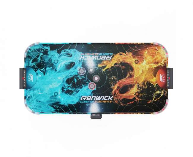 Игровой стол аэрохоккей DFC RENWICK 54" LED 4,5 ft