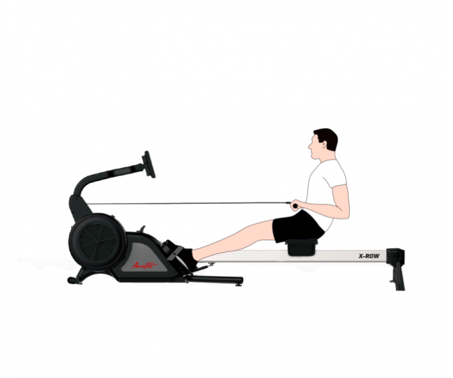 Лыжно-гребной тренажер AeroFit X-ROW