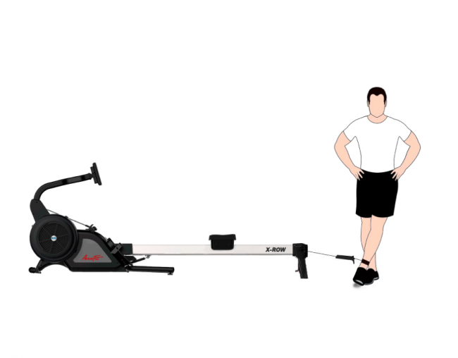 Лыжно-гребной тренажер AeroFit X-ROW