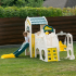 Игровой комплекс UNIX Kids Playhouse с горкой и качелями Игровой комплекс UNIX Kids Playhouse с горкой и качелями