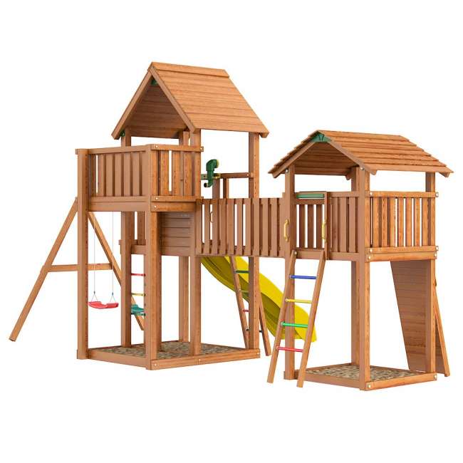 Деревянная площадка Jungle Palace Делюкс JВ5 Деревянная площадка Jungle Palace Делюкс JВ5