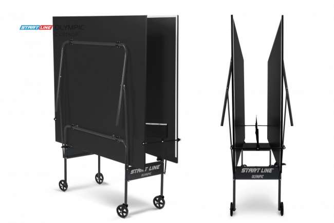 Теннисный стол Start Line Olympic Black с сеткой Теннисный стол Start Line Olympic Black с сеткой