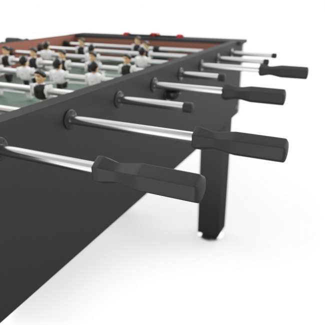 Игровой стол Футбол - Кикер UNIX Line Black (140х74 cм) Игровой стол Футбол - Кикер UNIX Line Black (140х74 cм)