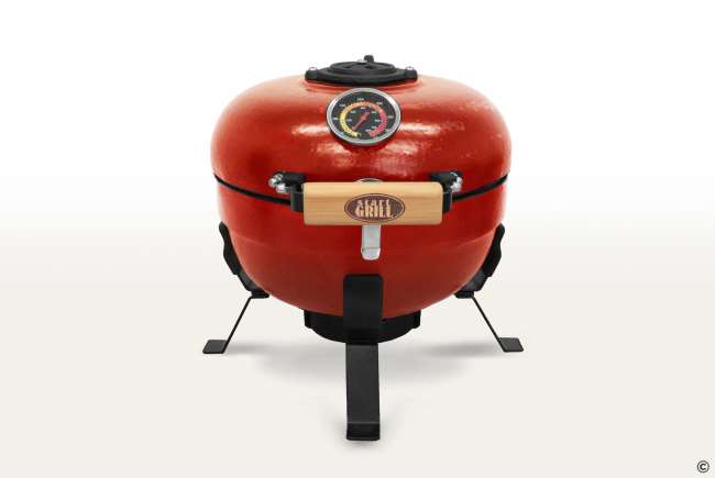 Портативный керамический гриль Start Grill TRAVELLER 12 дюймов (красный) (30,5 см)