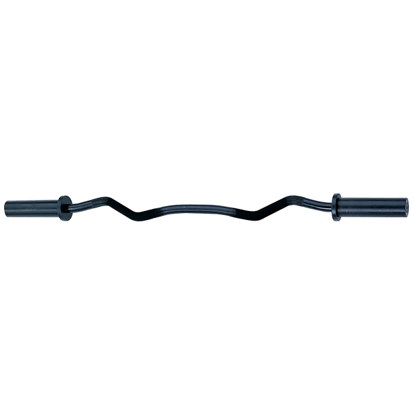 Гриф олимпийский слабоизогнутый 47", черный