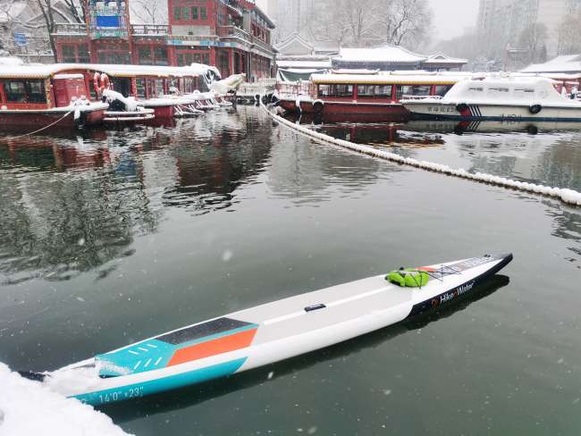SUP-борд Hiken Water Race PRO 14’*27 SUP-борд Hiken Water Race PRO 14’*27