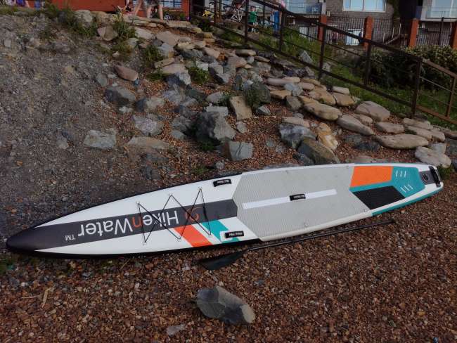 SUP-борд Hiken Water Race PRO 14’*27 SUP-борд Hiken Water Race PRO 14’*27