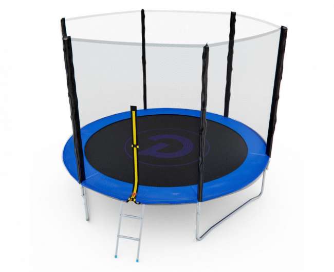 Батут с сеткой DFC PELPO 10ft с лестницей BLUE Батут с сеткой DFC PELPO 10ft с лестницей BLUE