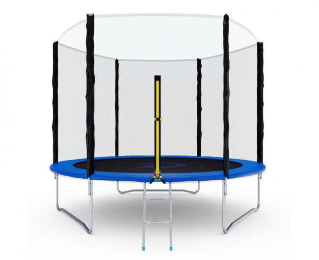 Батут с сеткой DFC PELPO 10ft с лестницей BLUE Батут с сеткой DFC PELPO 10ft с лестницей BLUE