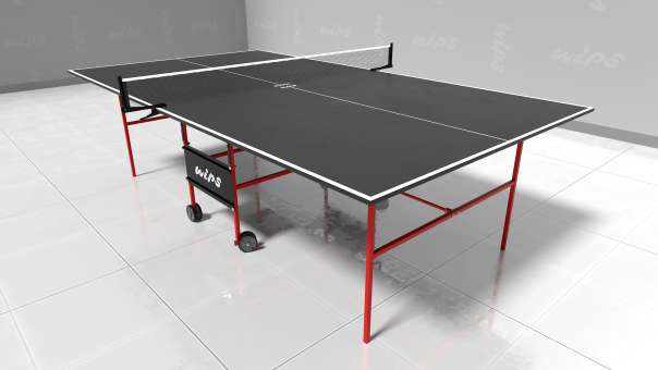 Всепогодный теннисный стол WIPS СТ-ВКР 4 мм graphite