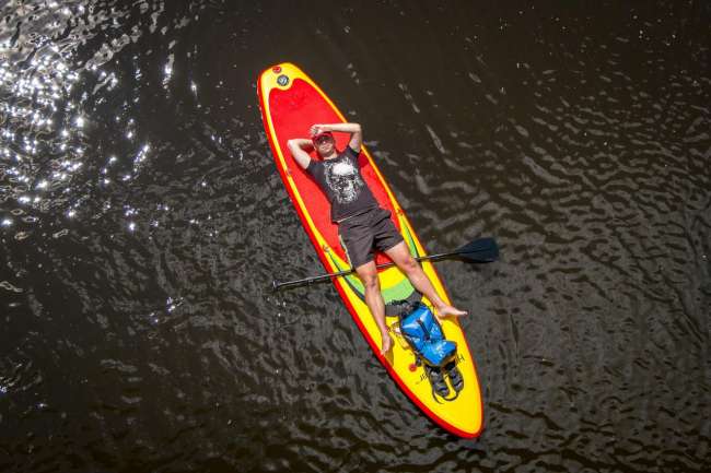 SUP-борд HIKEN WATER Yellow 11'6