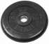 Диски обрезиненные Barbell 26 мм черные, вес от 1,25 до 25 кг в ассортименте