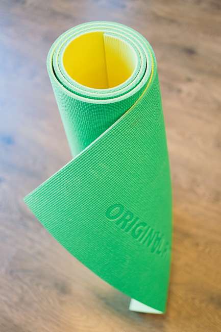 Коврик для фитнеса Original FitTools Banana Lime 6 мм