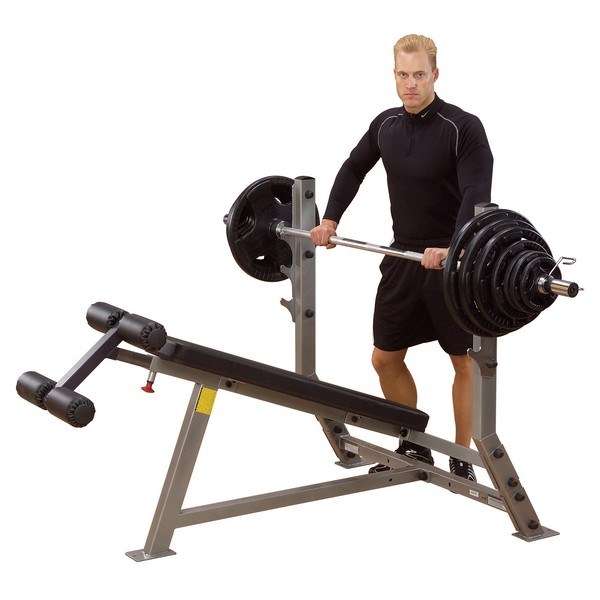 Скамья для отрицательного жима Body-Solid  PRO CLUB LINE SDB351G