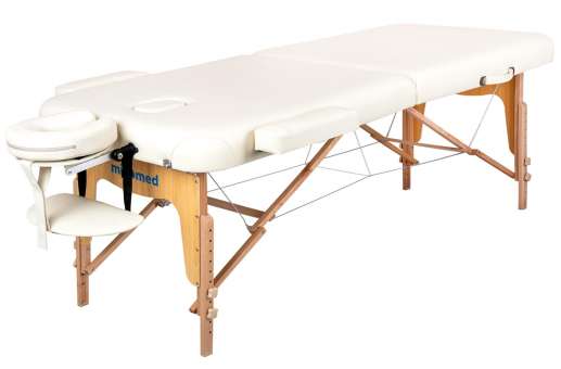 Массажный стол складной Mizomed Premium Pro 2 XL (80см) кремовый