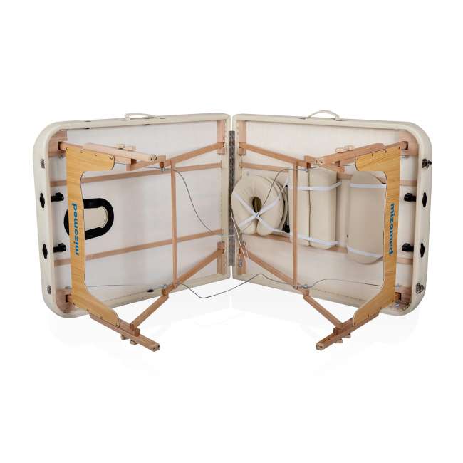 Массажный стол складной Mizomed Premium Pro 2 XL (80см) кремовый